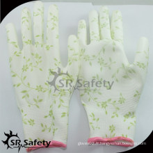 SRSAFETY Gant de jardin en PU de calibre 13 / Gants de jardin